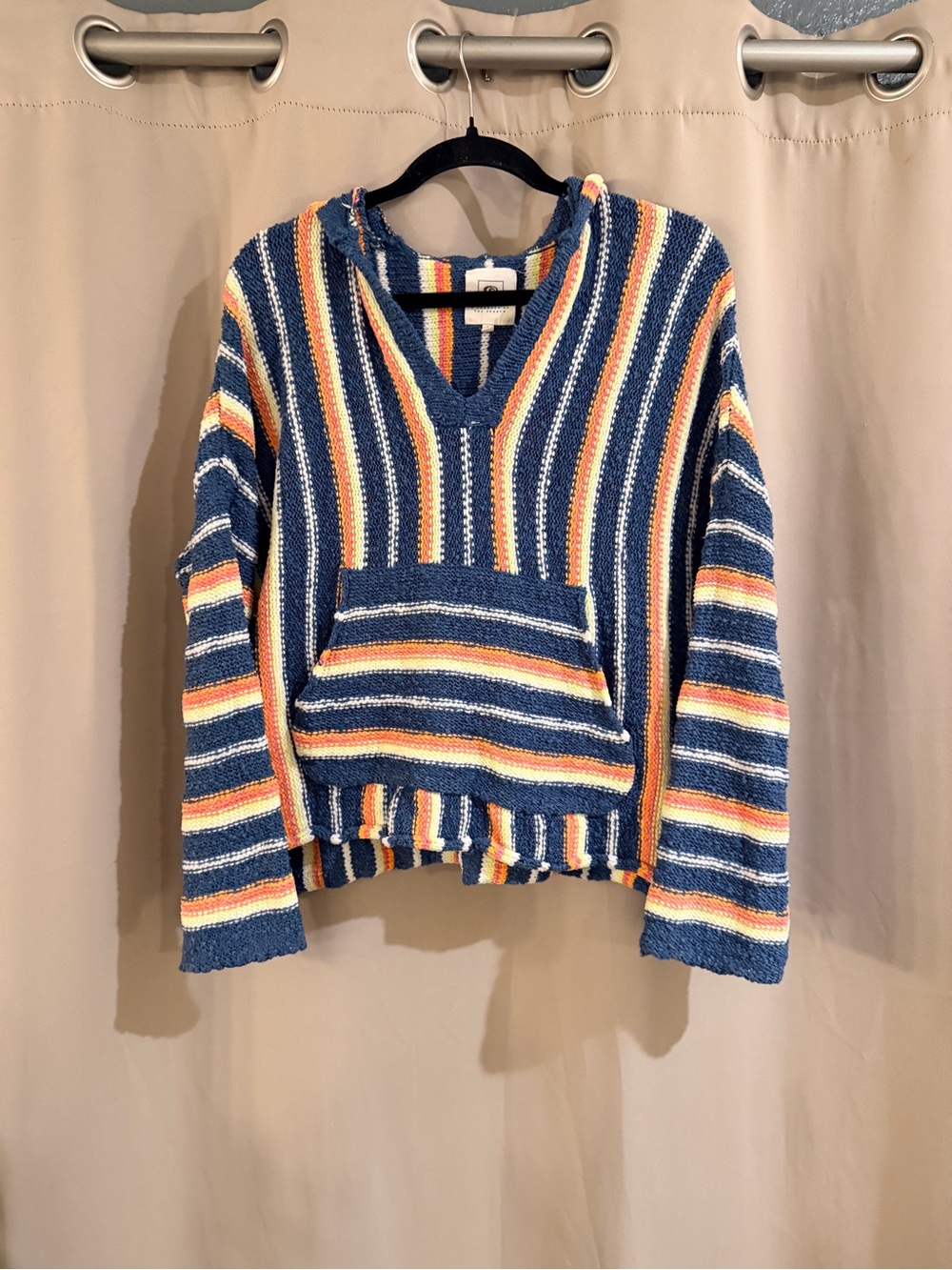 Rip Curl Striped Throw Over